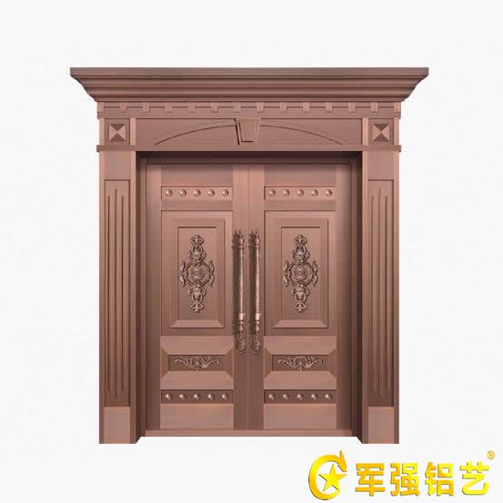 高檔會所用門選用會所純銅大門